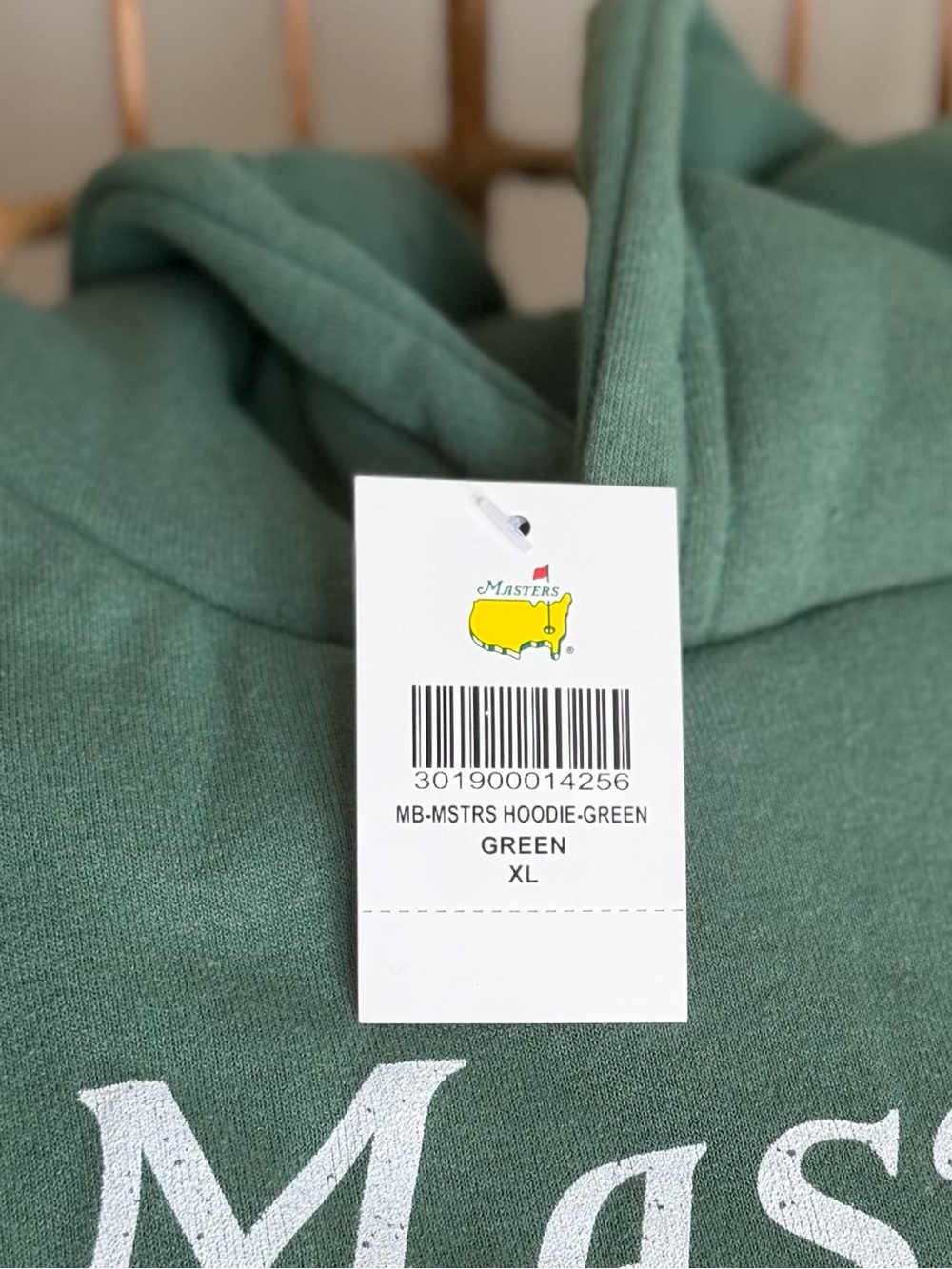 Masters 2026 Green Hoodie Sweatshirt with Tournament Graphic - Youth